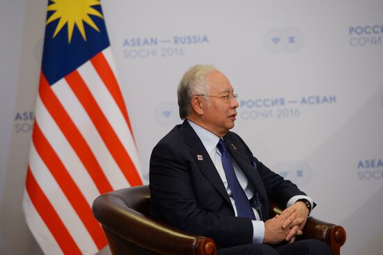 Vladimir Putin's bilateral meeting with Prime Minister of Malaysia Najib Tun Razak