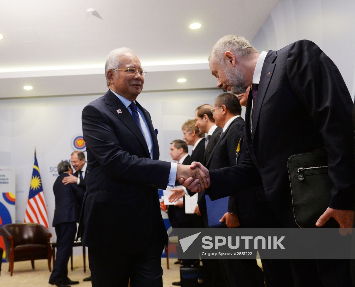 Russian President Vladimir Putin's bilateral meeting with Prime Minister of Malaysia Najib Razak
