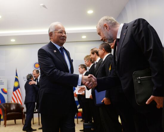 Russian President Vladimir Putin's bilateral meeting with Prime Minister of Malaysia Najib Razak