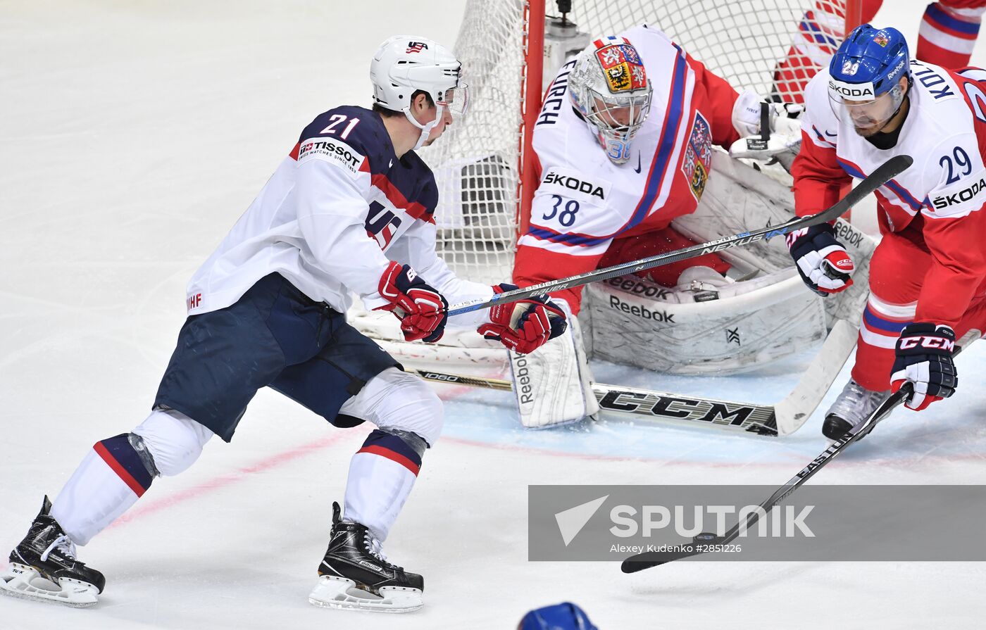 2016 IIHF World Championship. Czech Republic vs. United States