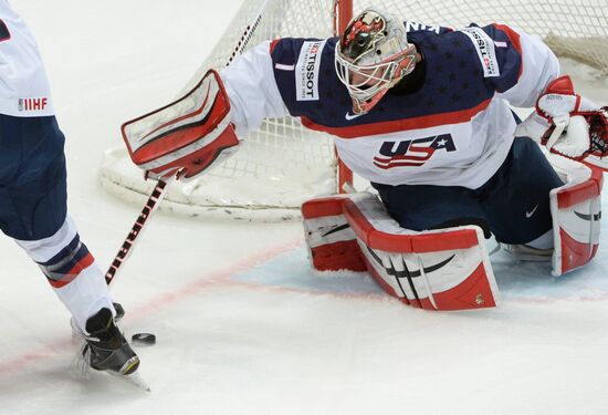 World Ice Hockey Championship. Czech Republic vs. USA