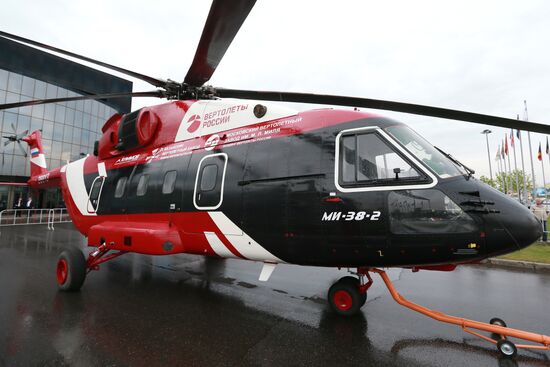 9th International HeliRussia helicopter industry exhibition 2016