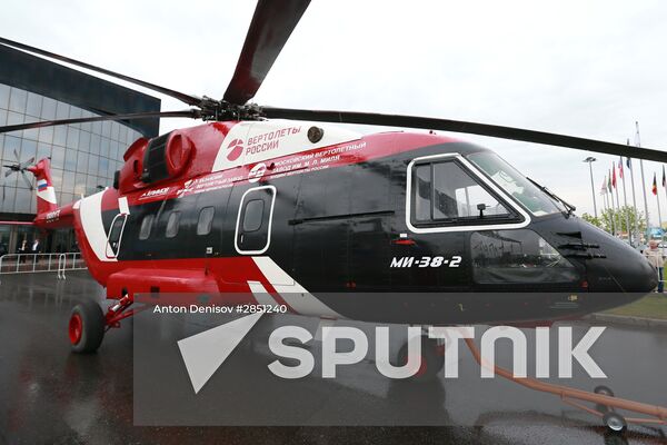 9th International HeliRussia helicopter industry exhibition 2016