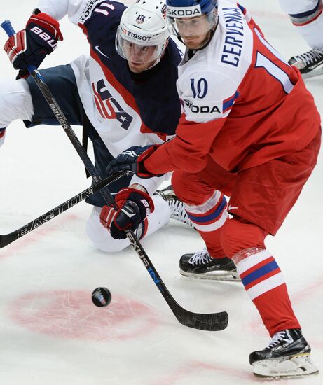 2016 IIHF World Championship. Czech Republic vs. United States