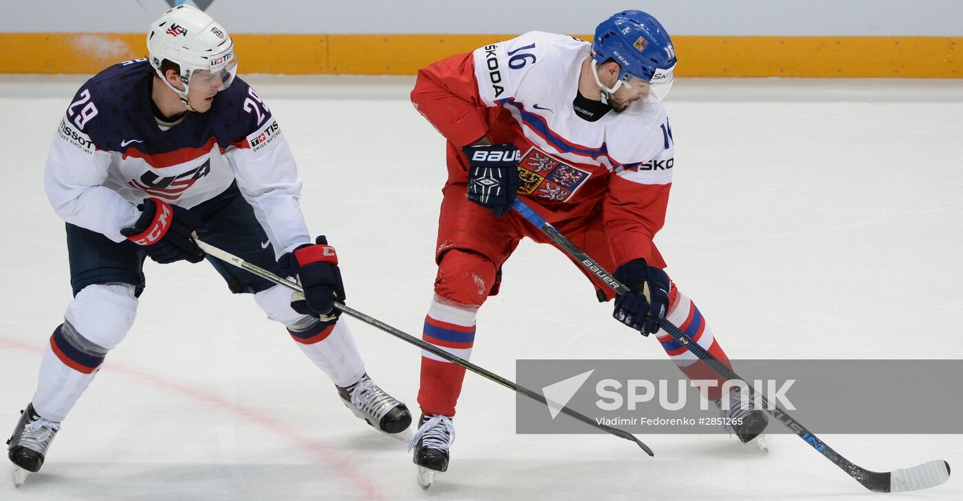 2016 IIHF World Championship. Czech Republic vs. United States