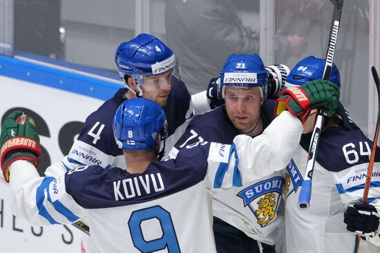 World Ice Hockey Championship. Finland vs. Denmark