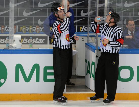 World Ice Hockey Championship. Czech Republic vs. USA