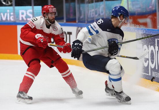 World Ice Hockey Championship. Finland vs. Denmark