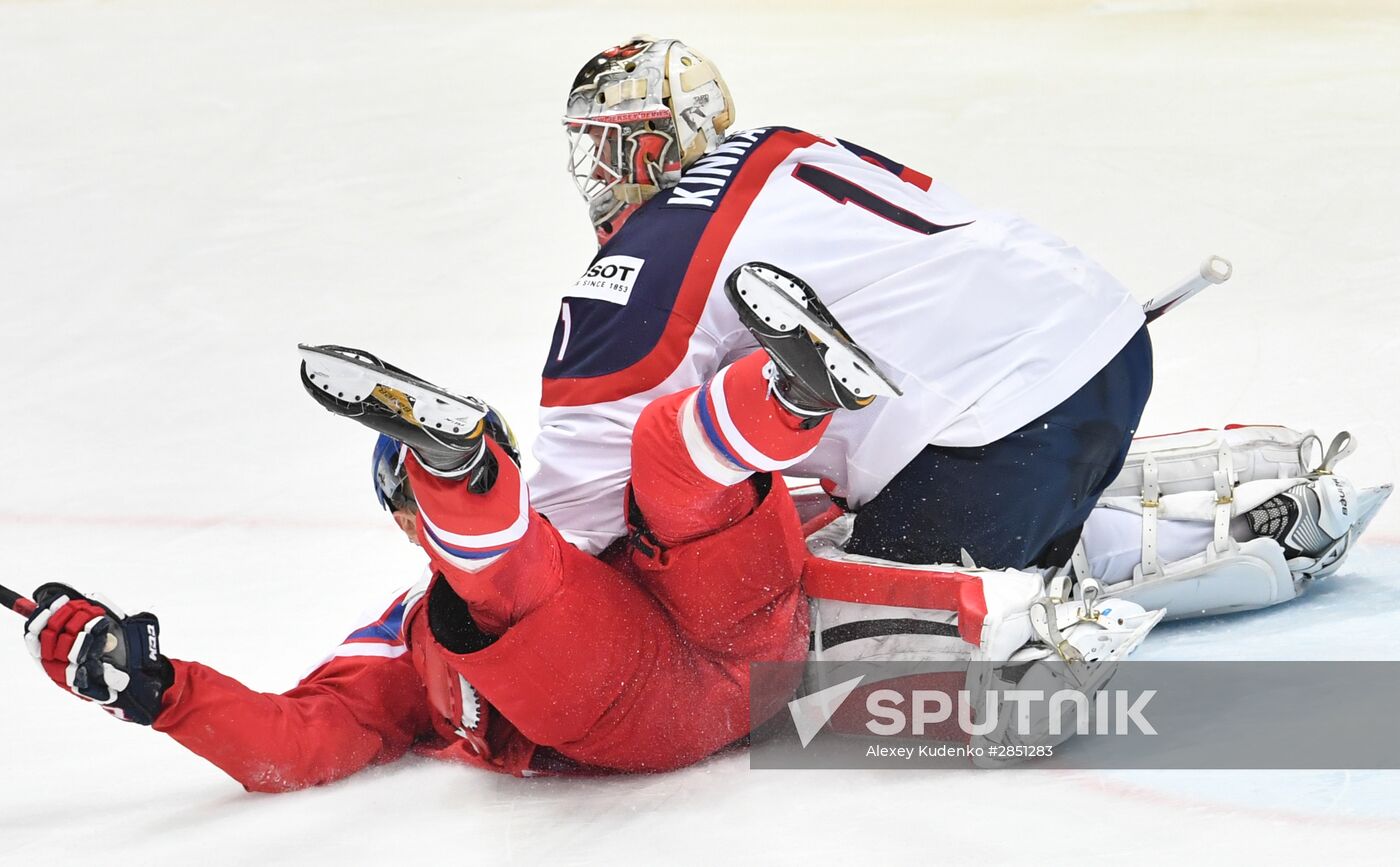 2016 IIHF World Championship. Czech Republic vs. United States