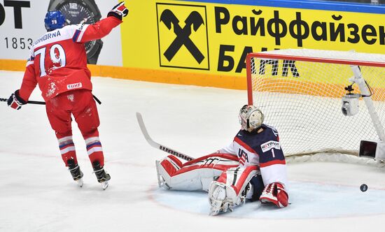 2016 IIHF World Championship. Czech Republic vs. United States