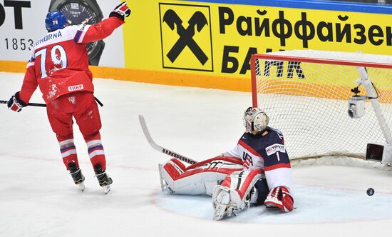 2016 IIHF World Championship. Czech Republic vs. United States