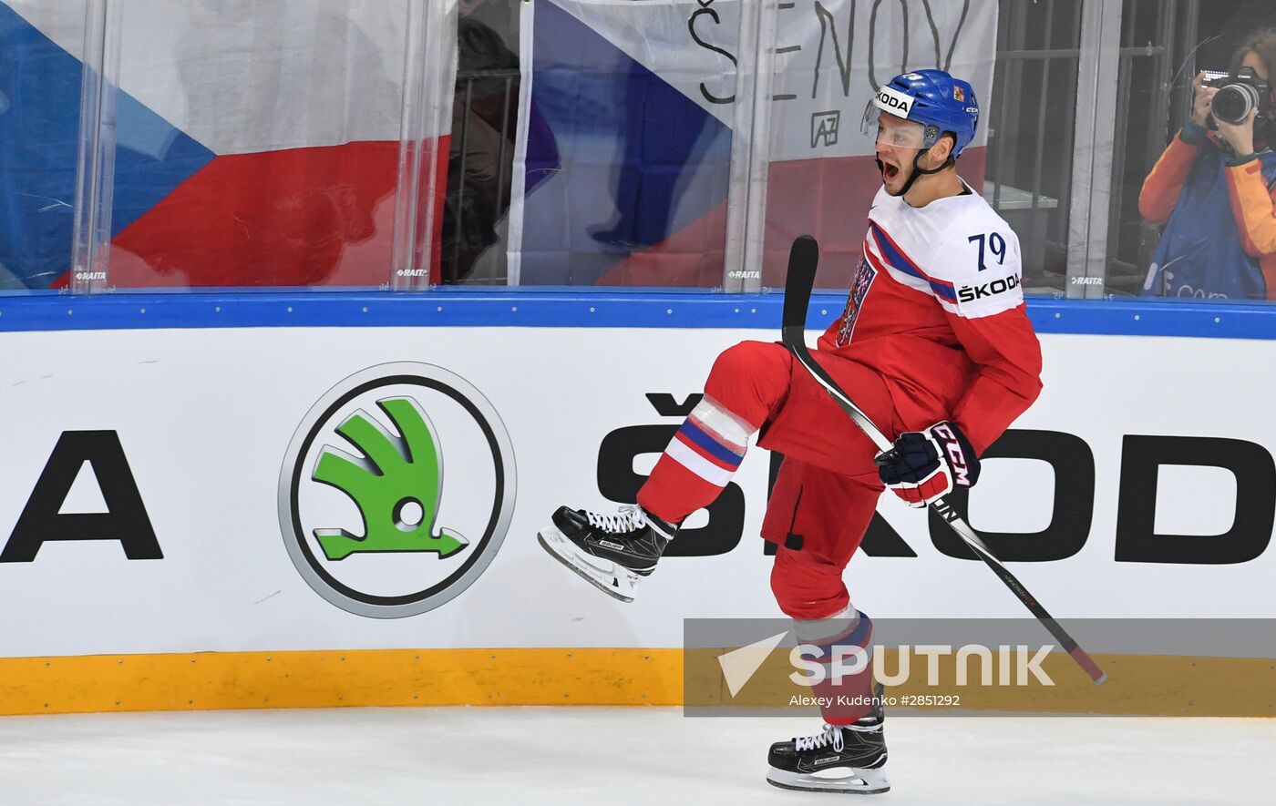 2016 IIHF World Championship. Czech Republic vs. United States