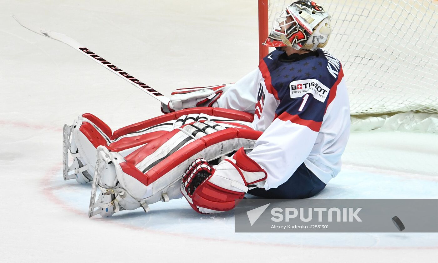 2016 IIHF World Championship. Czech Republic vs. United States