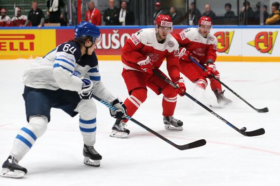 World Ice Hockey Championship. Finland vs. Denmark
