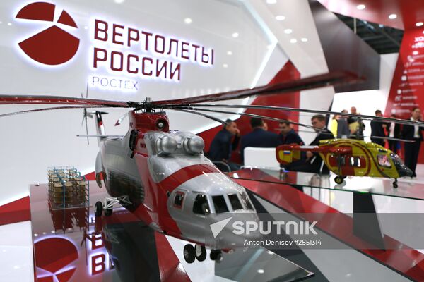9th International HeliRussia helicopter industry exhibition 2016