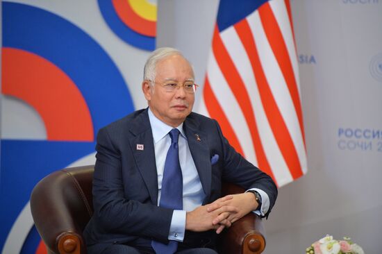 Vladimir Putin's bilateral meeting with Prime Minister of Malaysia Najib Tun Razak