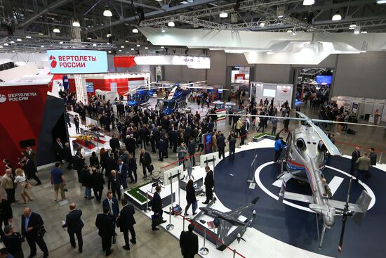 9th International HeliRussia helicopter industry exhibition 2016