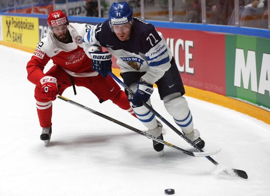 World Ice Hockey Championship. Finland vs. Denmark