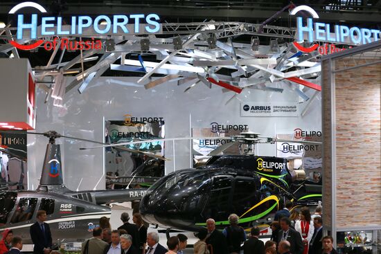 9th International HeliRussia helicopter industry exhibition 2016