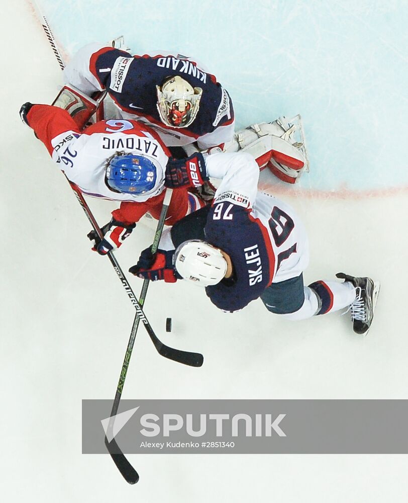 2016 IIHF World Championship. Czech Republic vs. United States