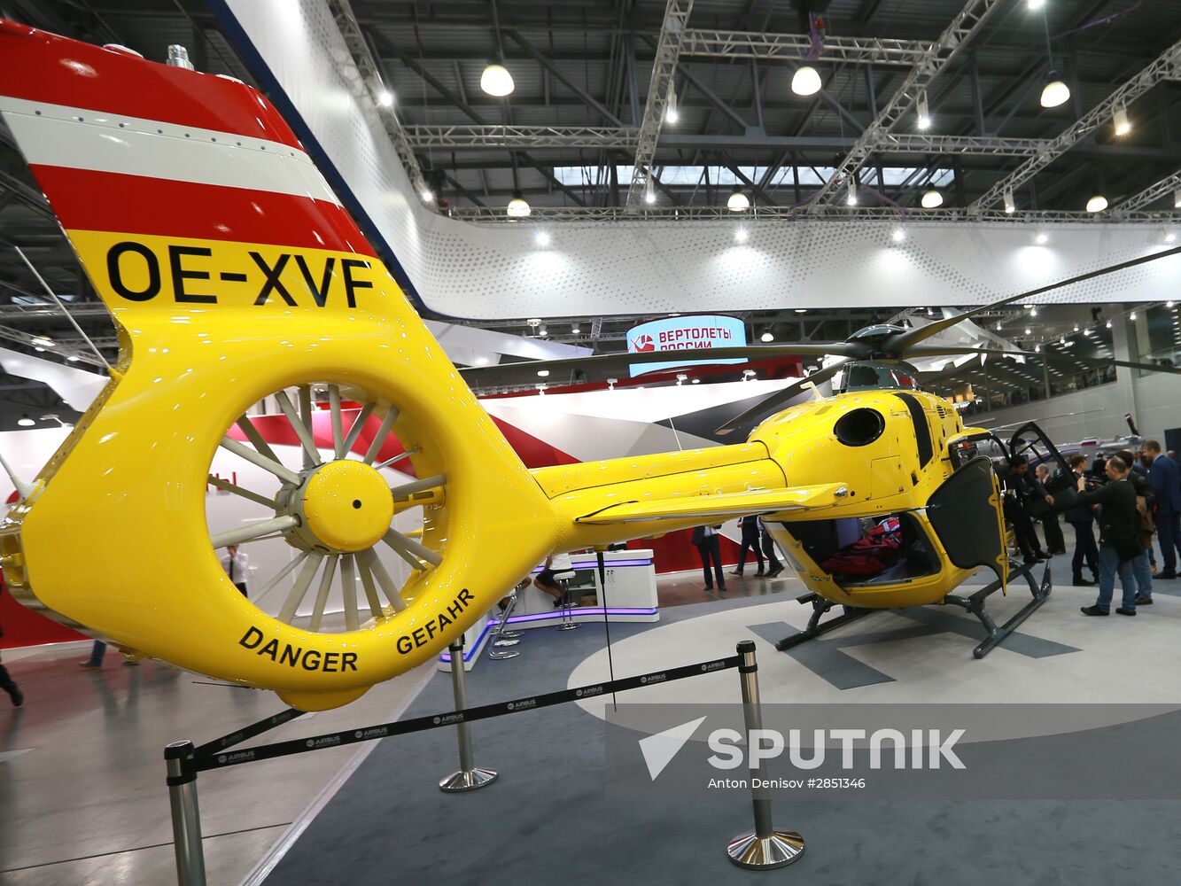 9th International HeliRussia helicopter industry exhibition 2016