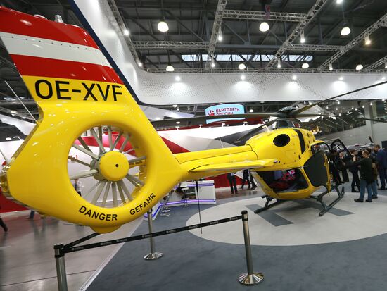 9th International HeliRussia helicopter industry exhibition 2016