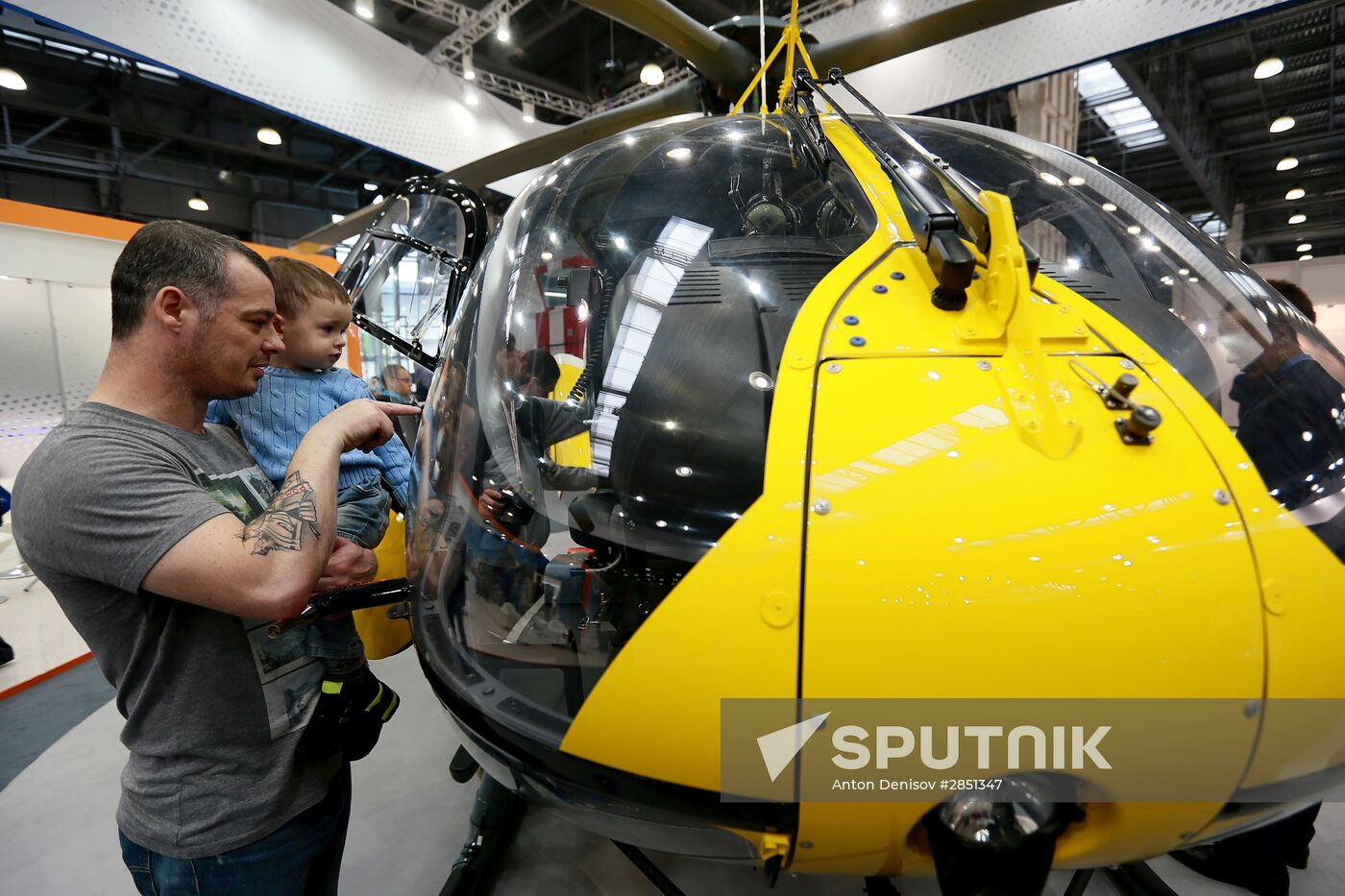 9th International HeliRussia helicopter industry exhibition 2016