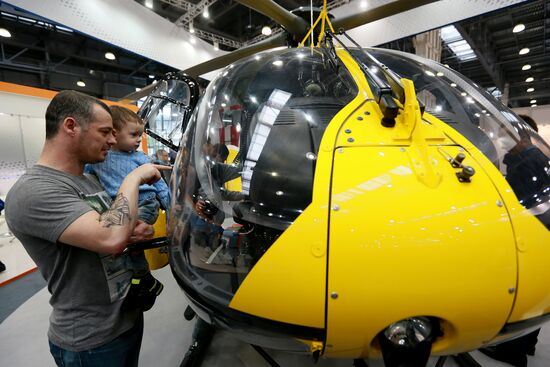 9th International HeliRussia helicopter industry exhibition 2016