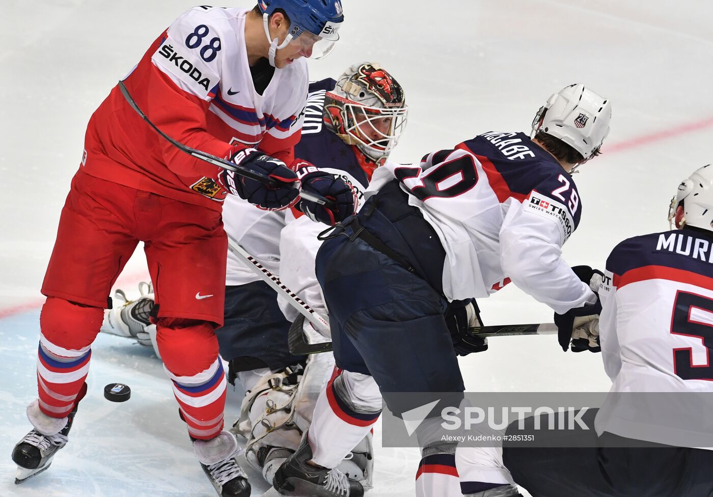 2016 IIHF World Championship. Czech Republic vs. United States