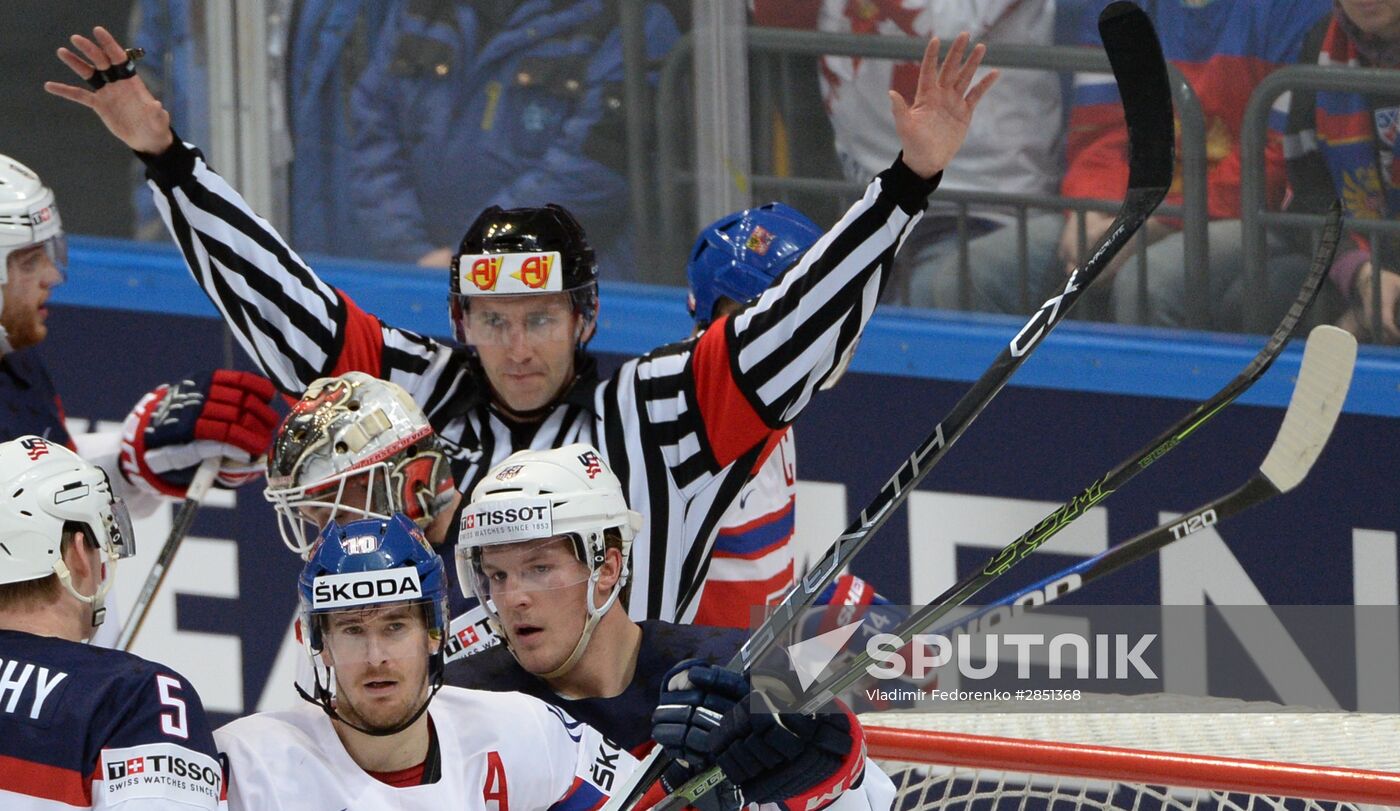 2016 IIHF World Championship. Czech Republic vs. United States