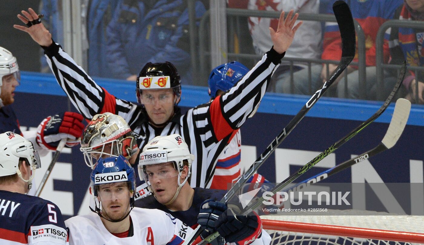 2016 IIHF World Championship. Czech Republic vs. United States