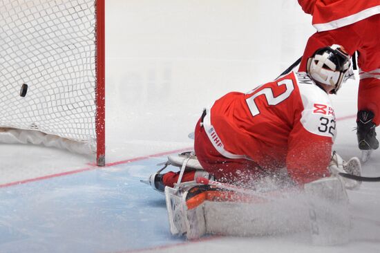 World Ice Hockey Championship. Finland vs. Denmark
