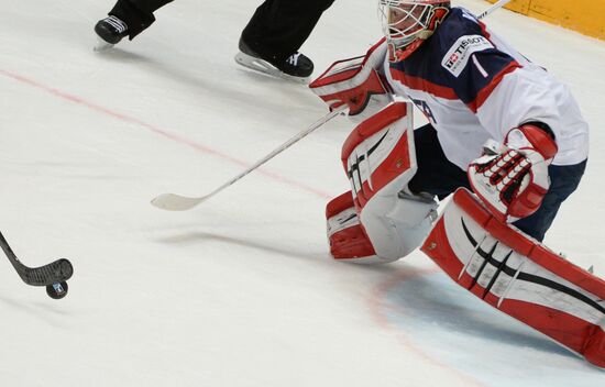 World Ice Hockey Championship. Czech Republic vs. USA