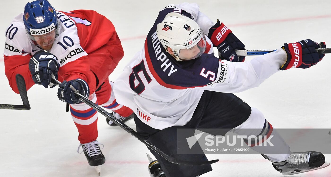 2016 IIHF World Championship. Czech Republic vs. United States