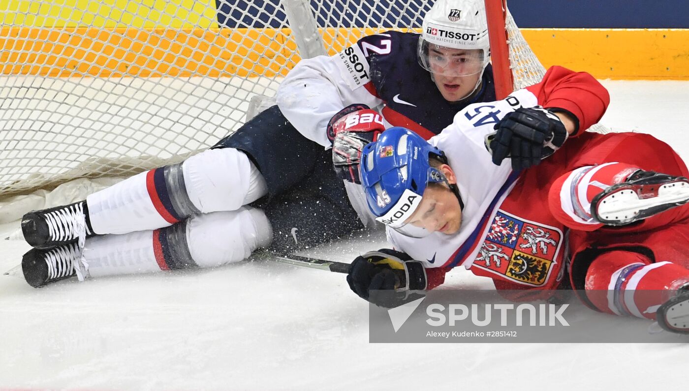 World Ice Hockey Championship. Czech Republic vs. USA