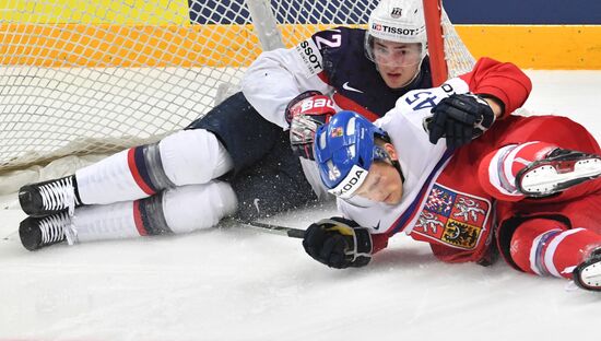 World Ice Hockey Championship. Czech Republic vs. USA
