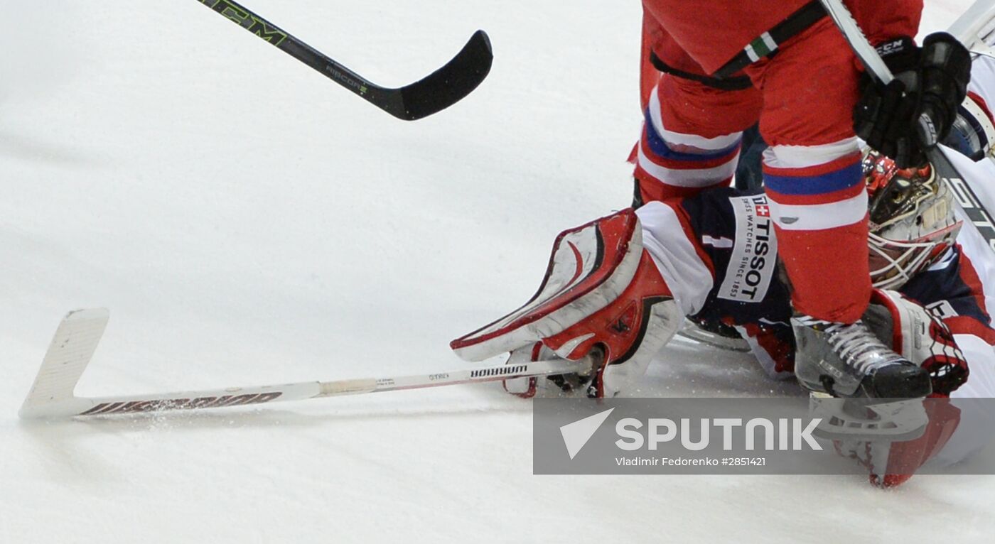 World Ice Hockey Championship. Czech Republic vs. USA