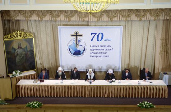 70th anniversary of Moscow Patriarchate's foreign church relations department