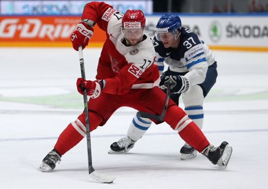 World Ice Hockey Championship. Finland vs. Denmark