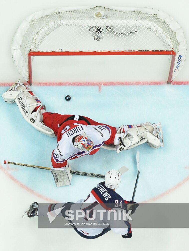 2016 IIHF World Championship. Czech Republic vs. United States