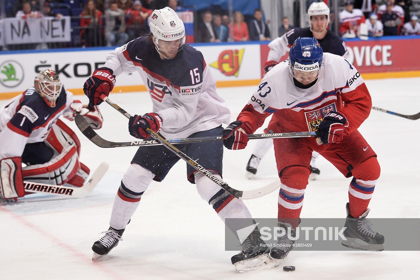 2016 IIHF World Championship. Czech Republic vs. United States
