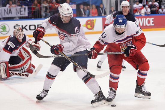 2016 IIHF World Championship. Czech Republic vs. United States