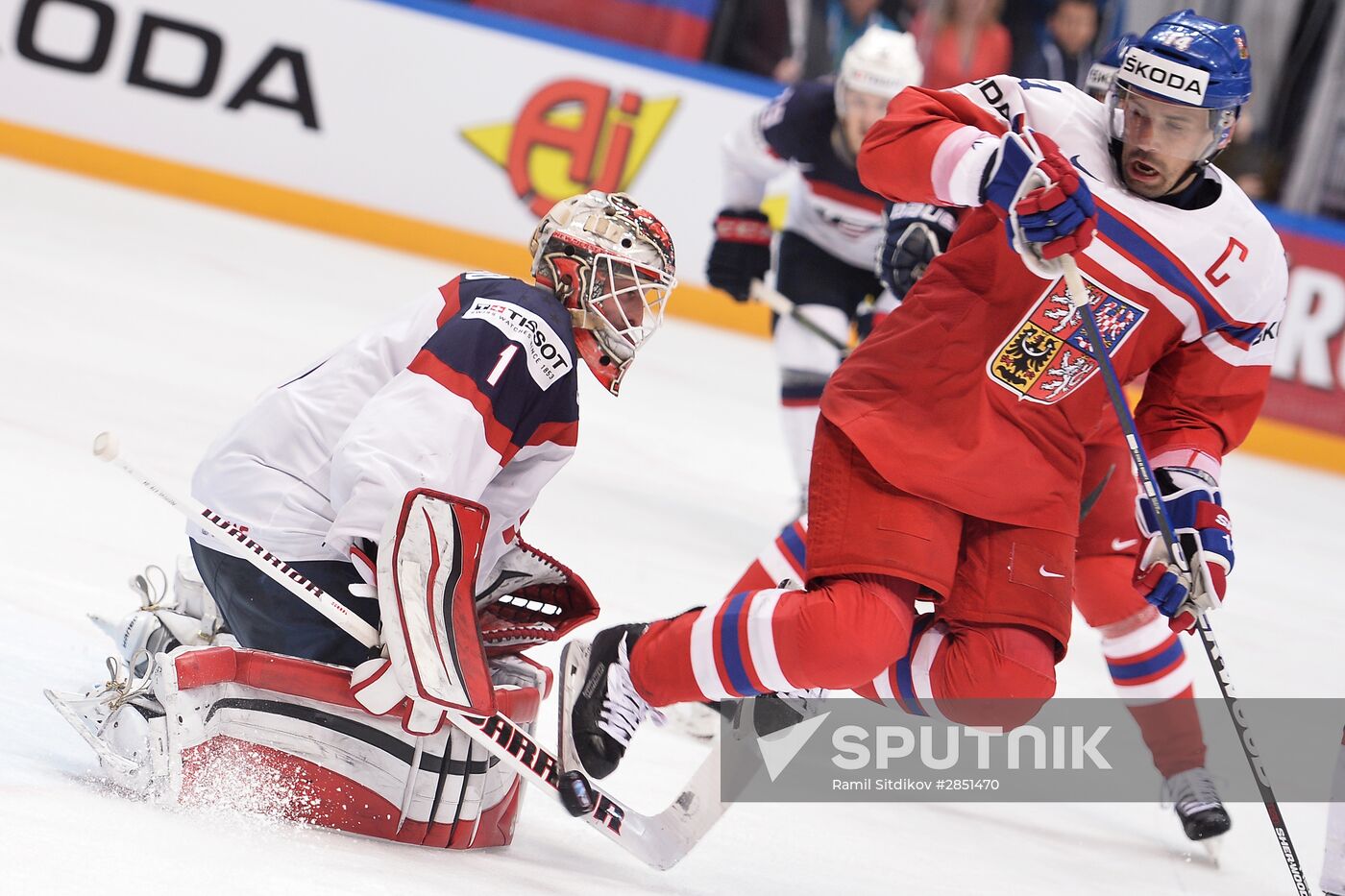 2016 IIHF World Championship. Czech Republic vs. United States