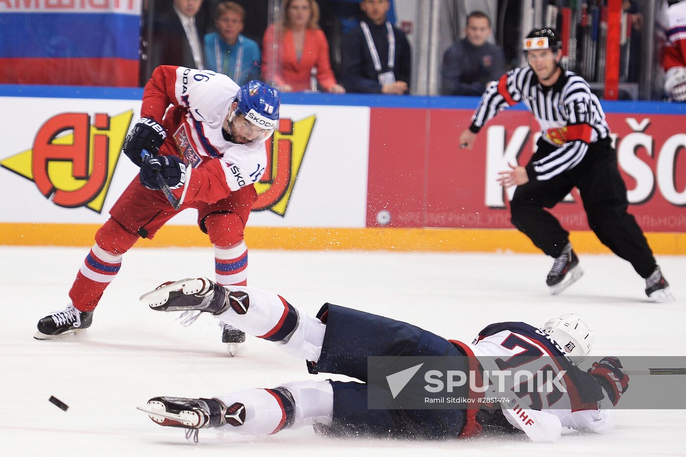 2016 IIHF World Championship. Czech Republic vs. United States