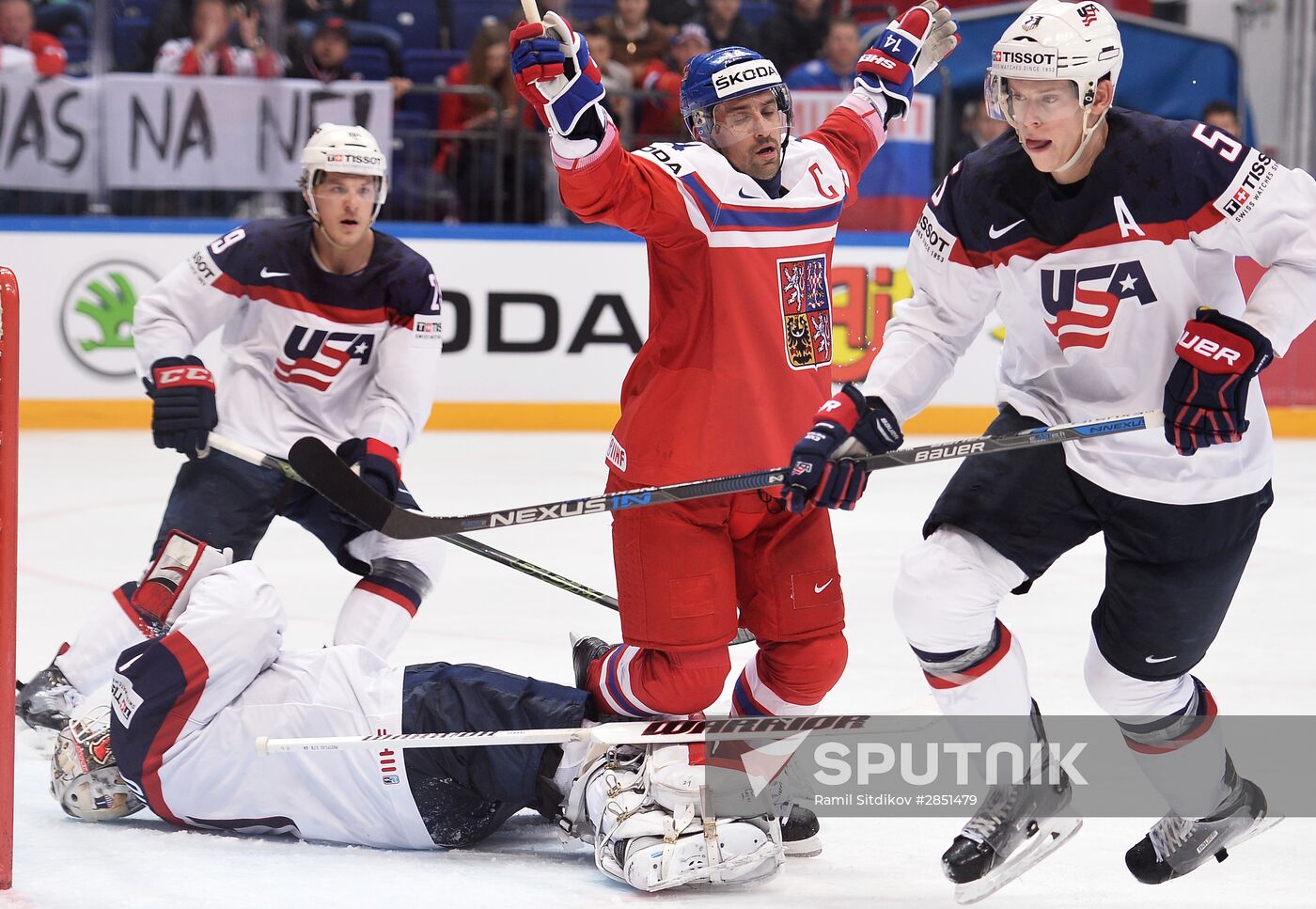 2016 IIHF World Championship. Czech Republic vs. United States