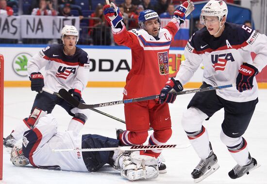 2016 IIHF World Championship. Czech Republic vs. United States