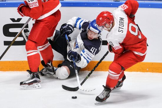 World Ice Hockey Championship. Finland vs. Denmark