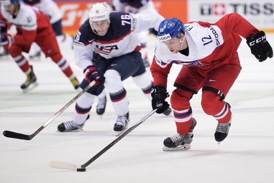 2016 IIHF World Championship. Czech Republic vs. United States