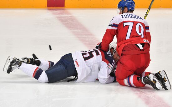 2016 IIHF World Championship. Czech Republic vs. United States