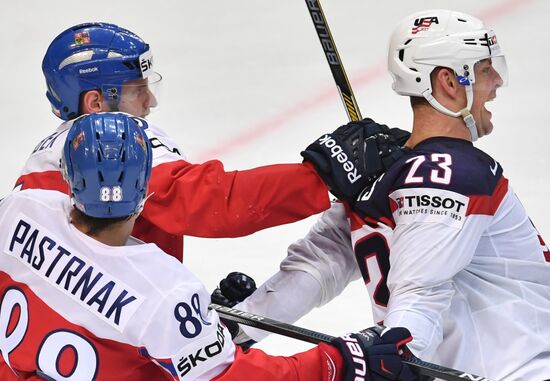 2016 IIHF World Championship. Czech Republic vs. United States